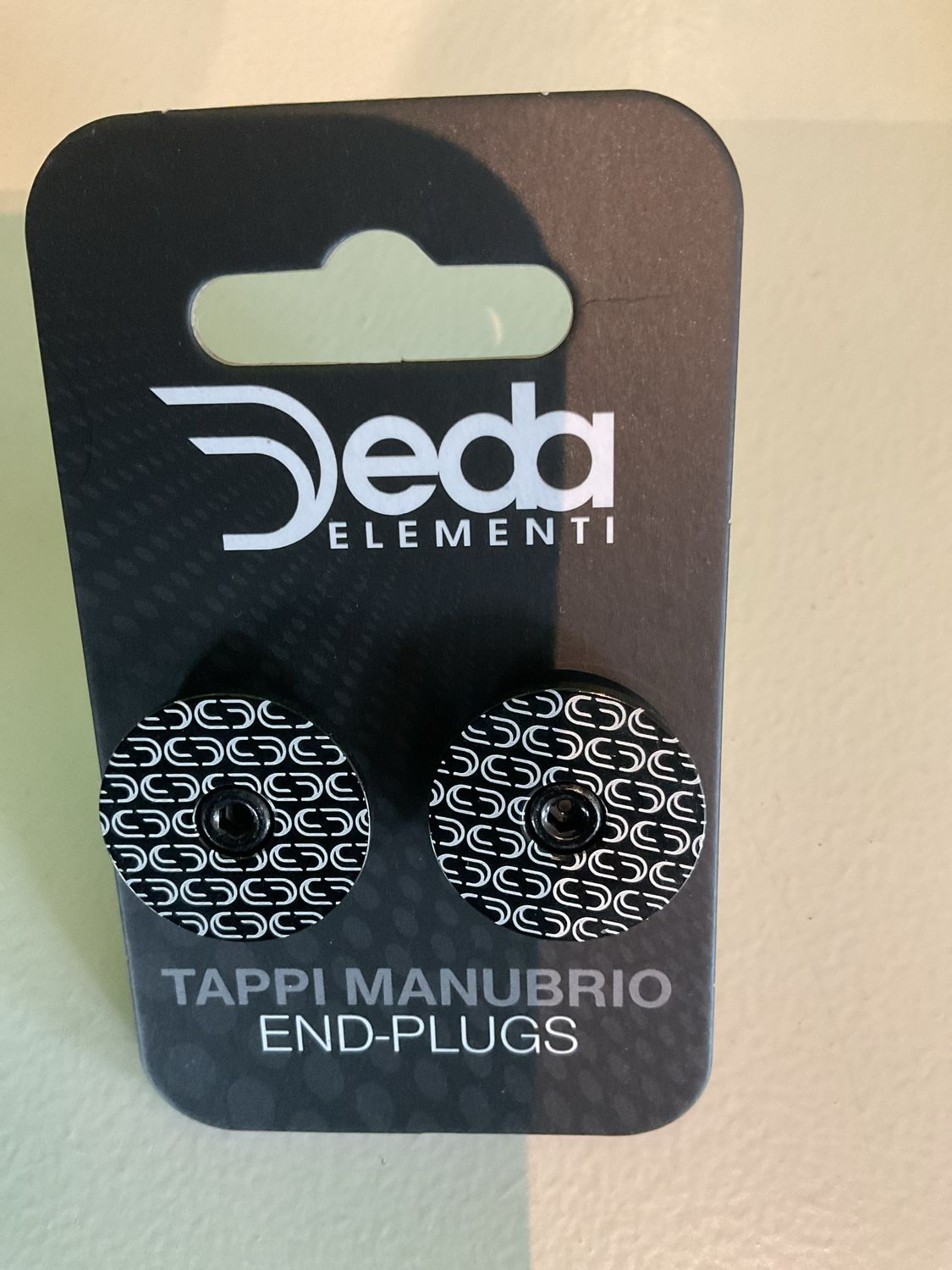 DEDA end plugs Loop Zwart