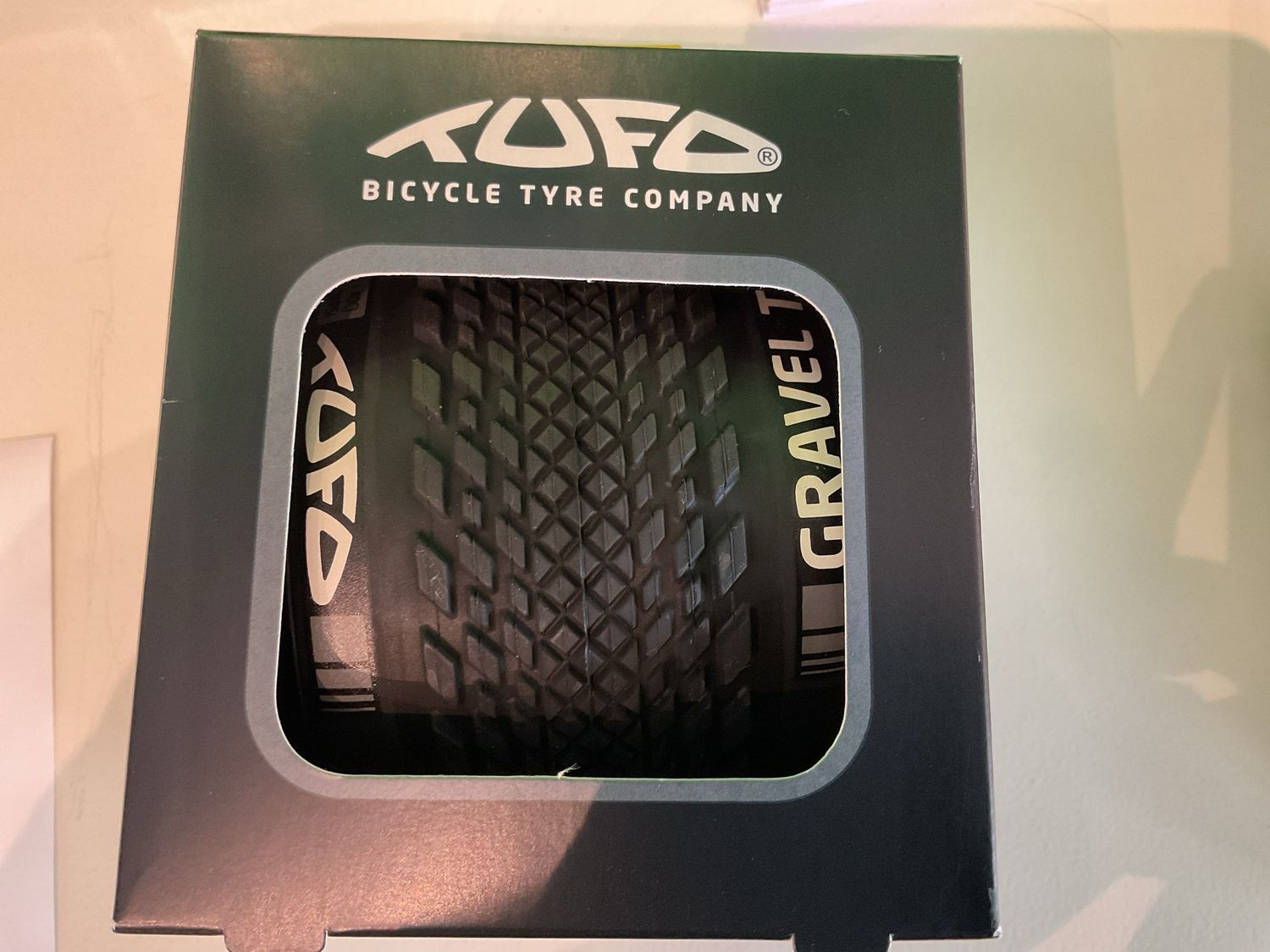 TUFO Gravel Thundero 40 tubeless ready zwart beige