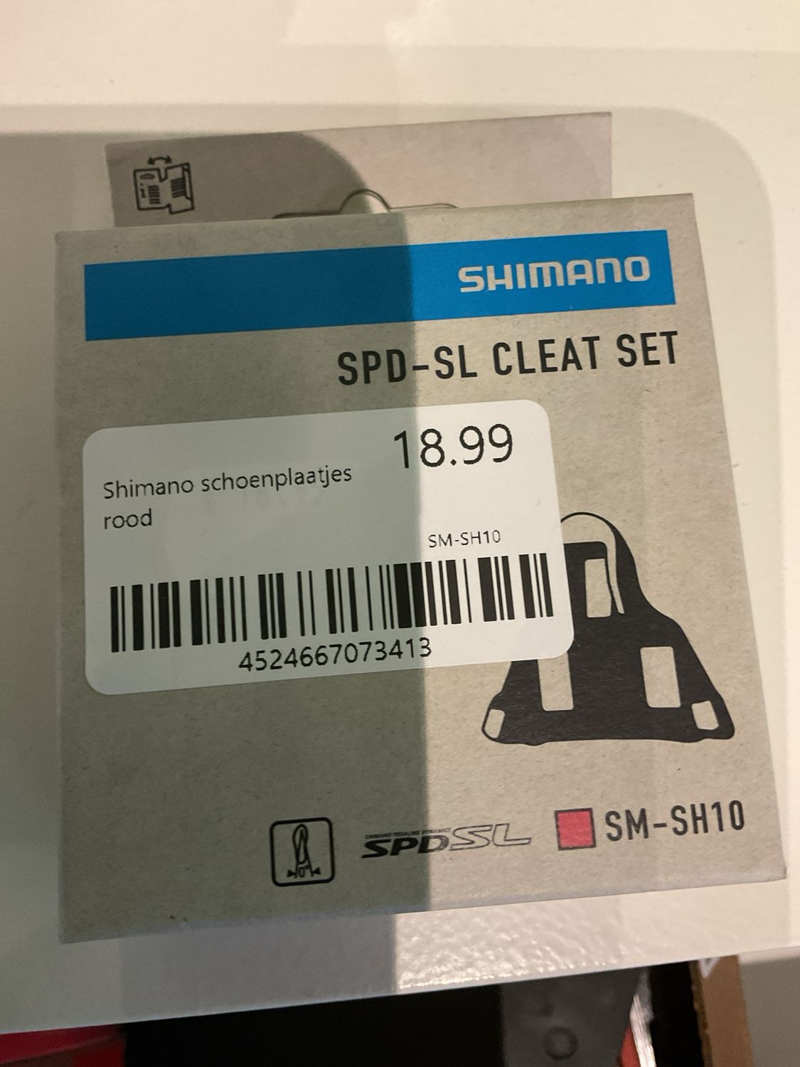 Shimano schoenplaatjes rood