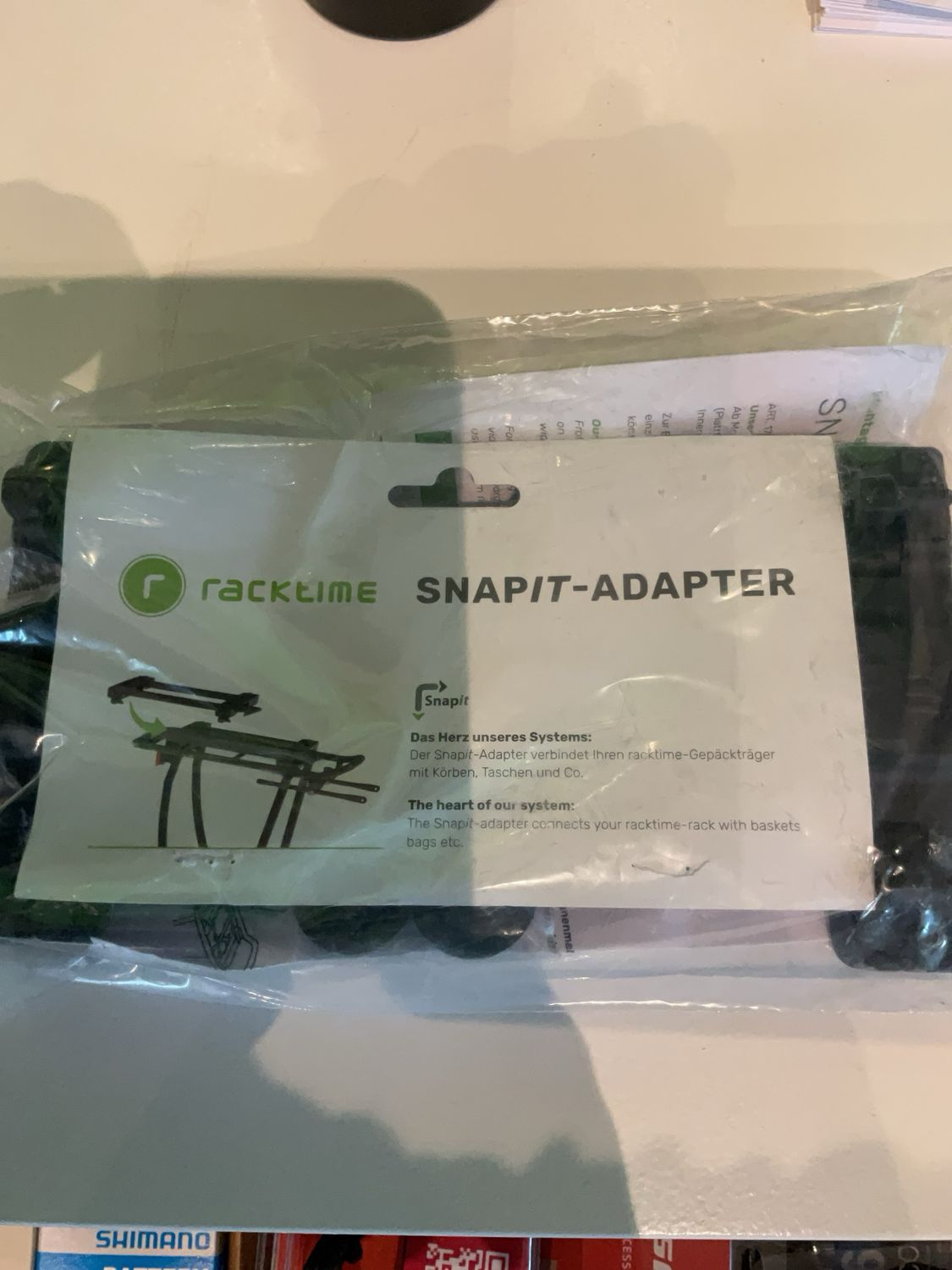 RackTime adapterplaat Snap It