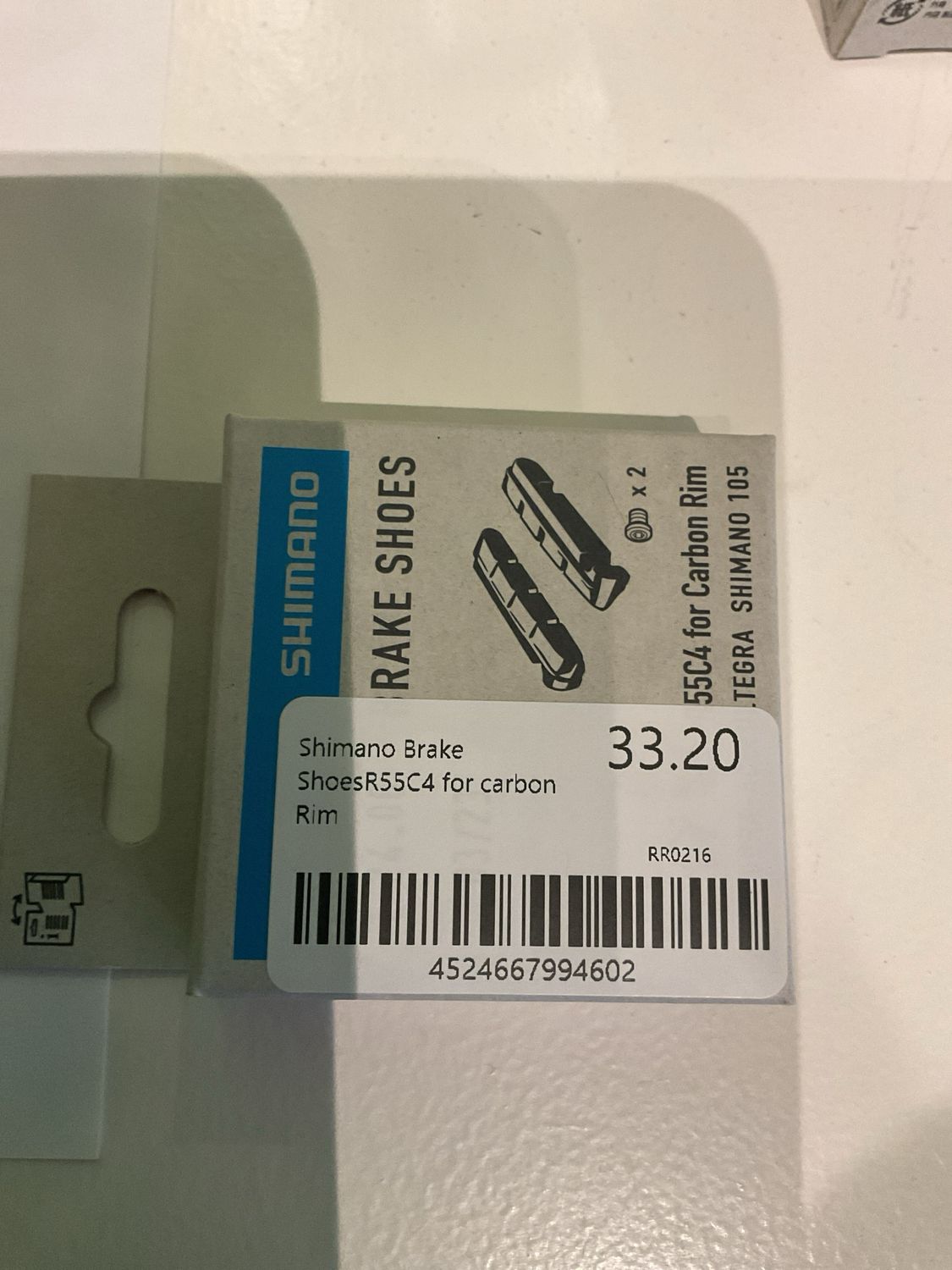 Shimano Brake ShoesR55C4 for carbon Rim