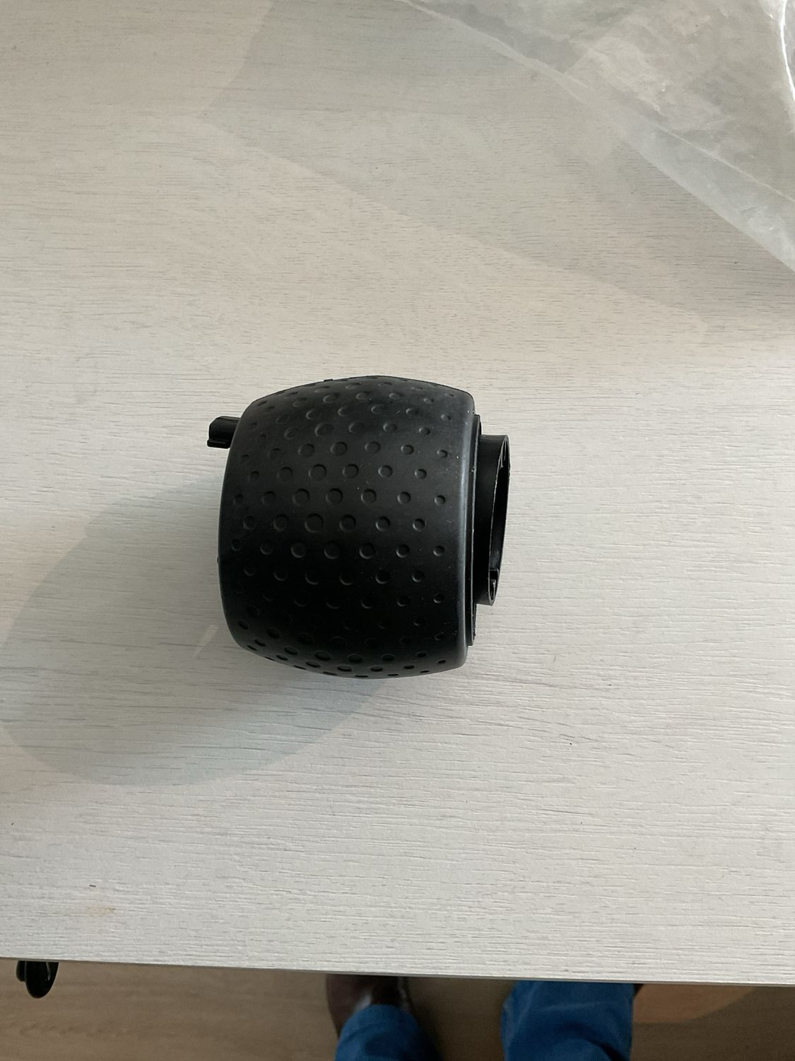 Vork dempingsrubber verende V vork zwart