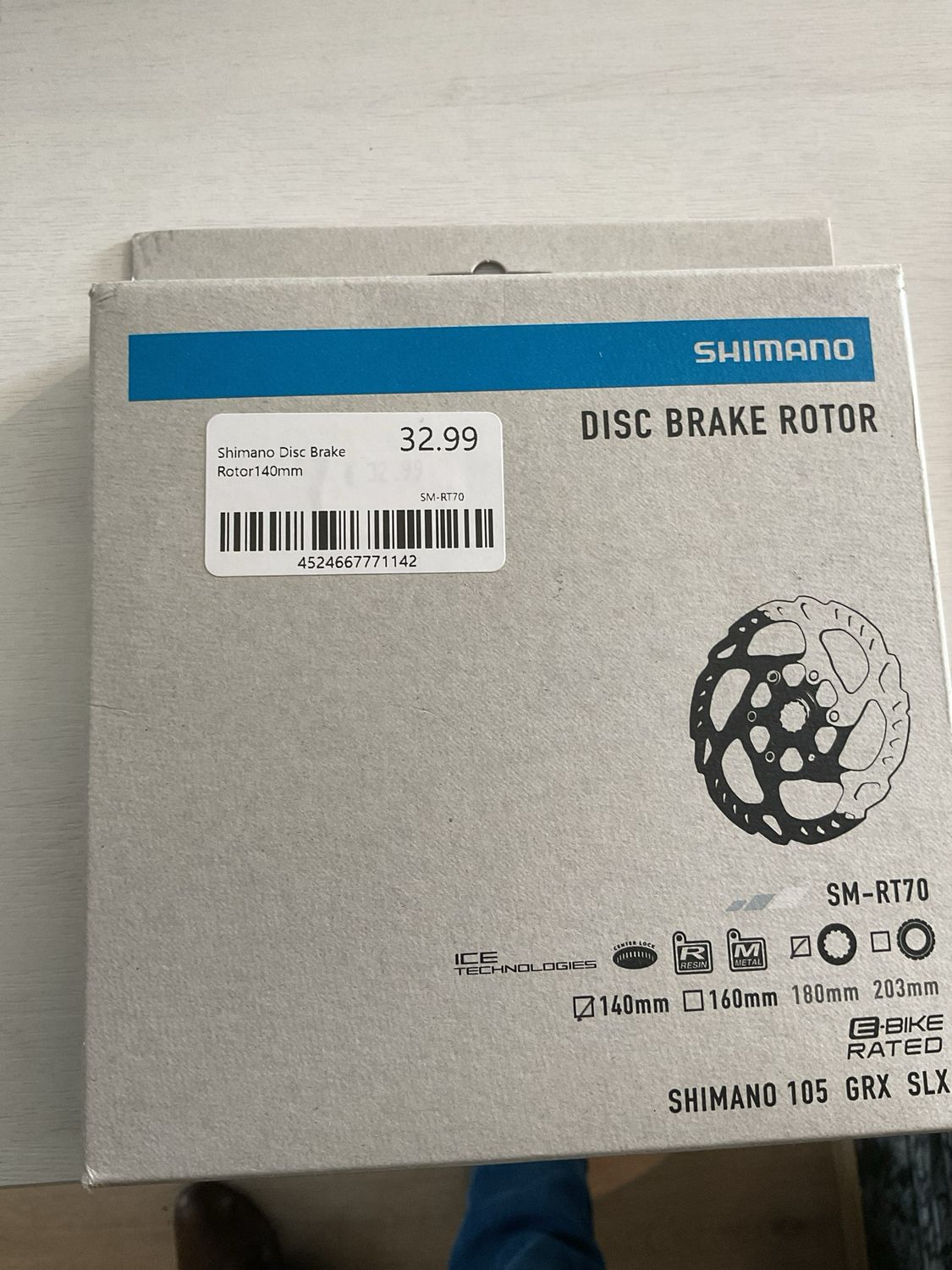 Shimano Disc Brake Rotor140mm
