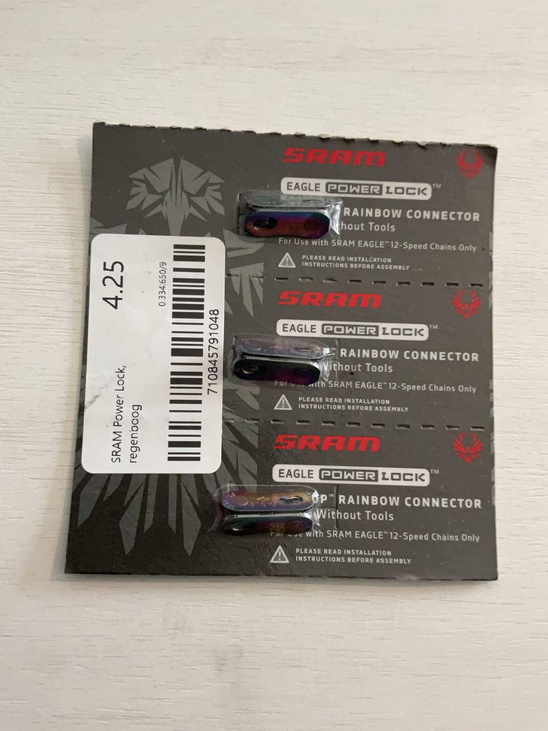 SRAM Power Lock, regenboog