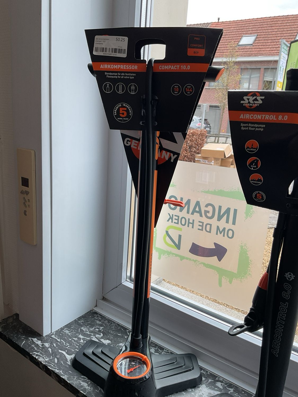 SKS Airkompressor Compact 10.0 vloerpomp