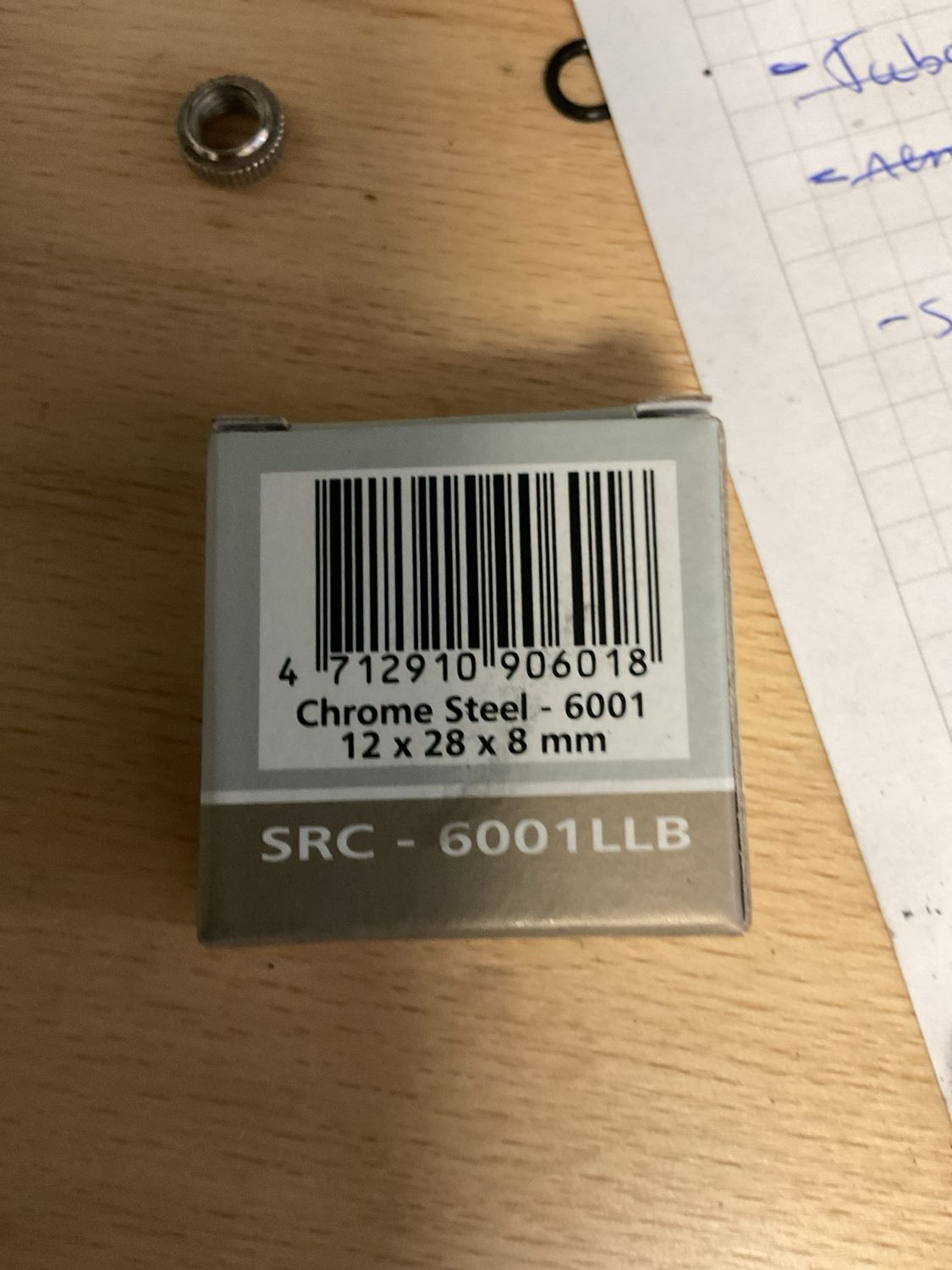 Cema 6001 steel bearing