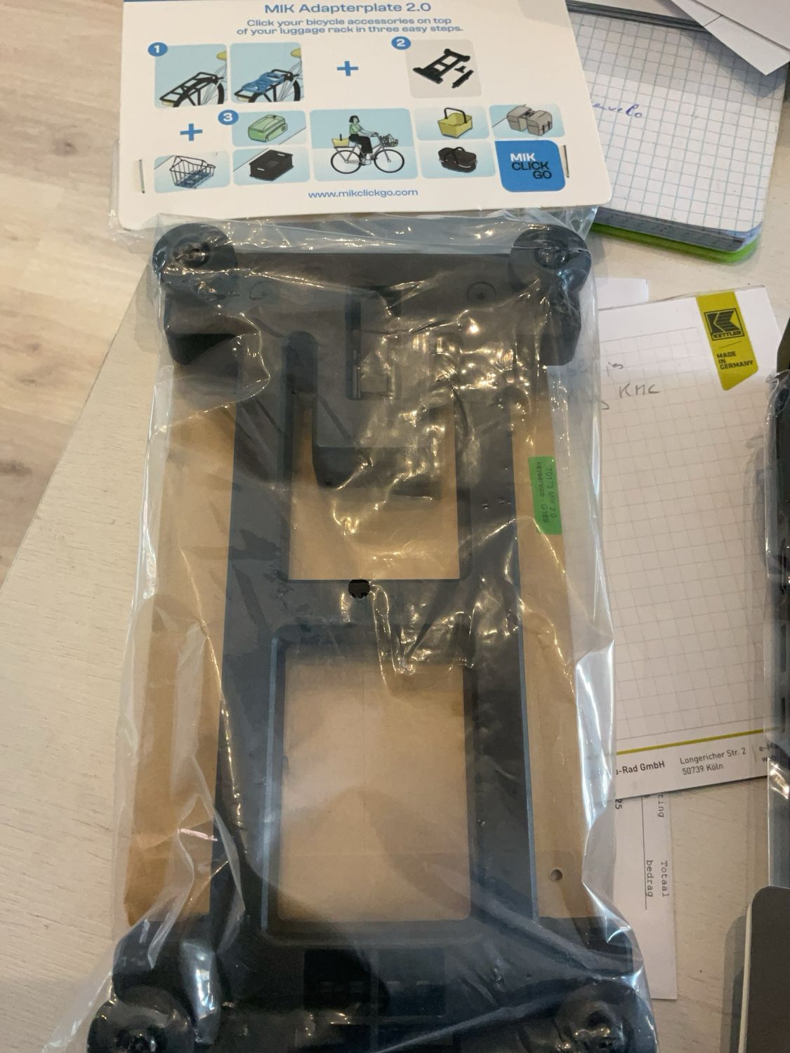Mik adapterplaat