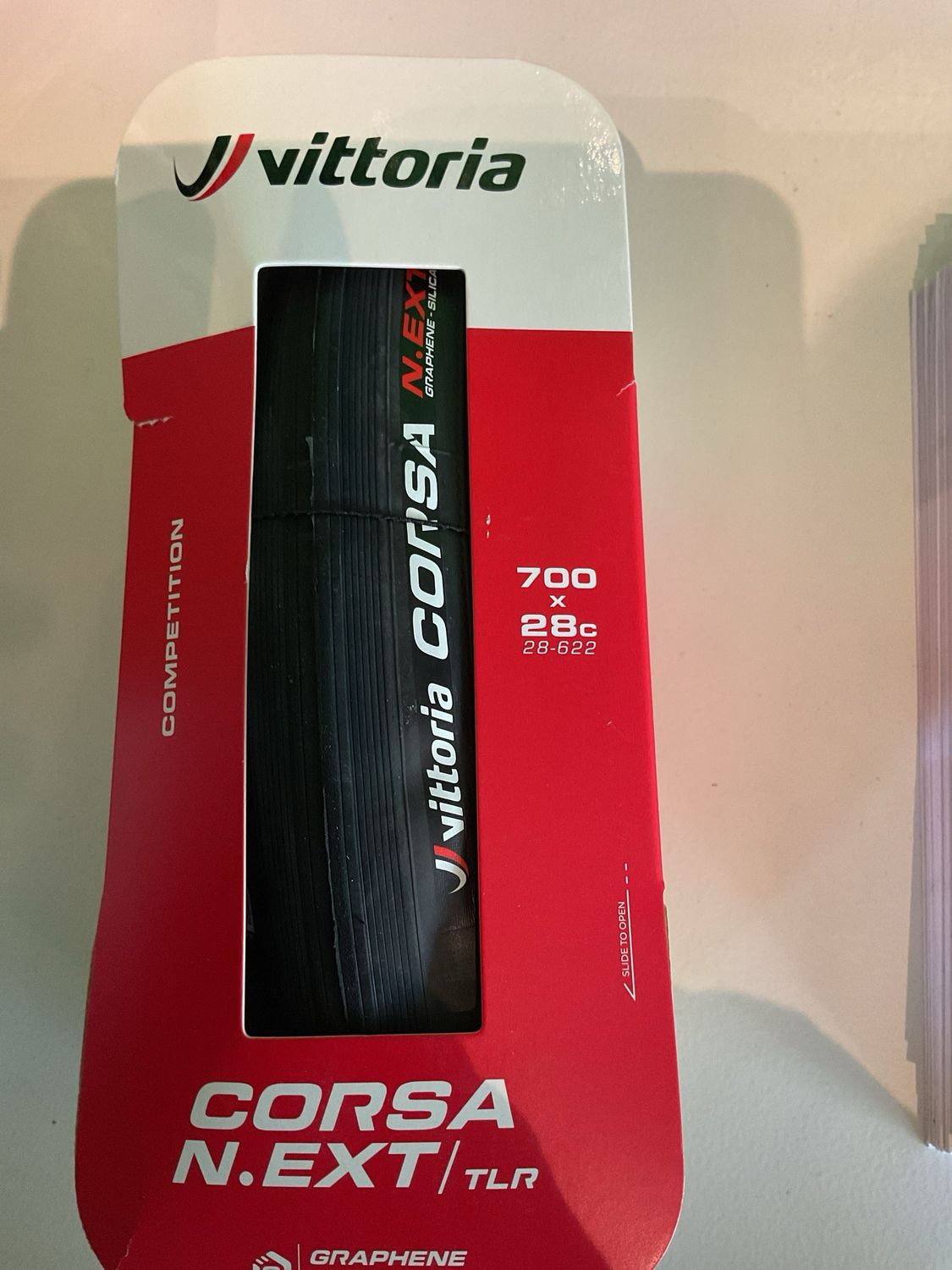 Vittoria BUB corsa next 28” (TLR) zwart-zwart