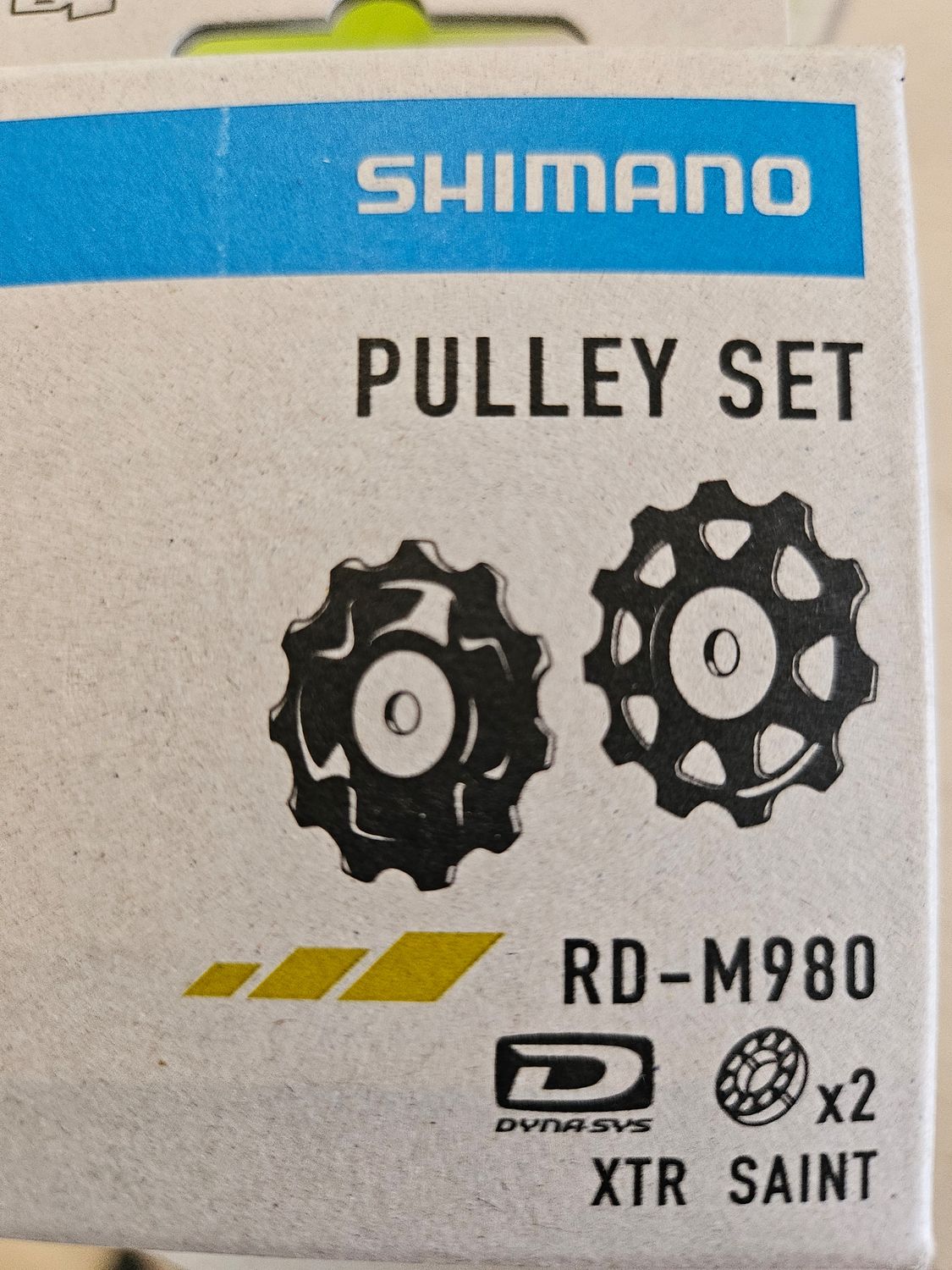 Shimano pulley set RD-M980