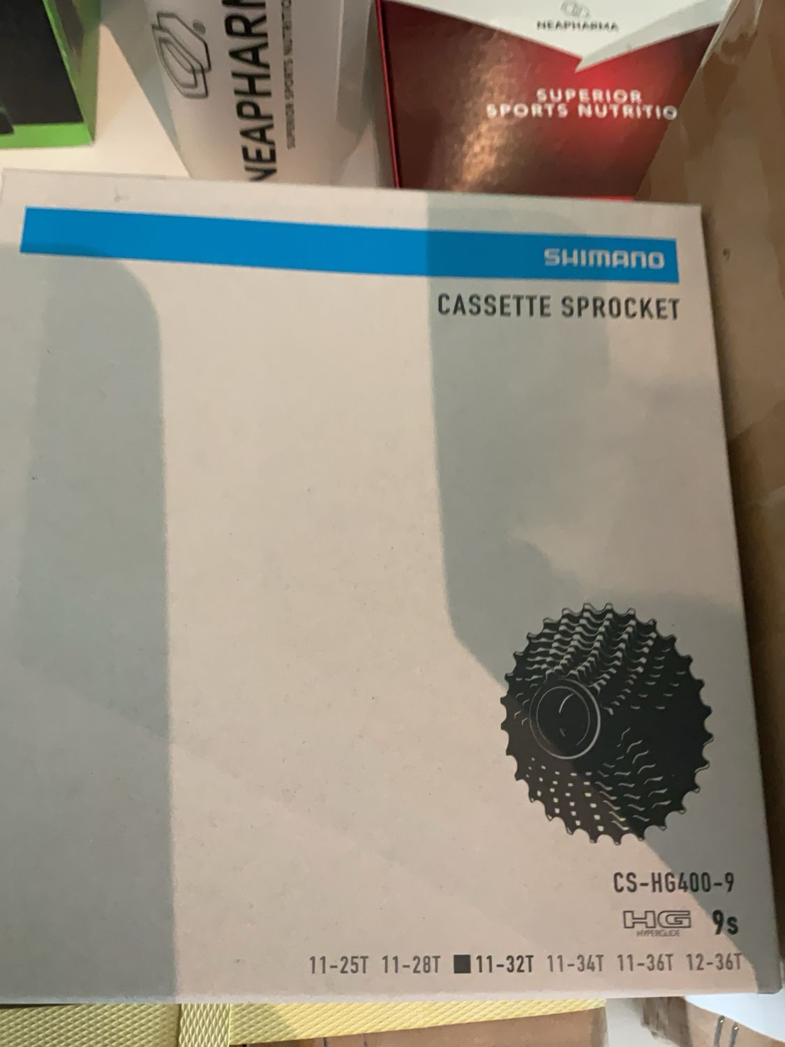 Shimano cassette 9V 11-32 CS-HG400 deore