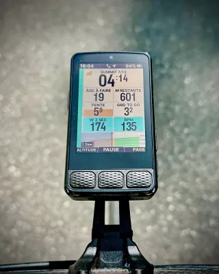 Fietscomputer, GPS