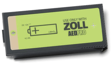 Aoll AED PRO batterij