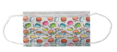 Chirurgisch masker - MACARONES - 10 flowpacks