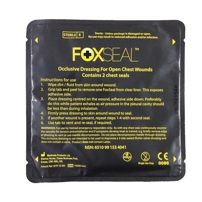 Foxseal Chest Seal (Pack of 2)