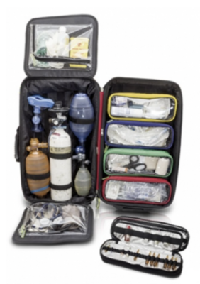 Zuurstoftas Emerair trolley (leeg)