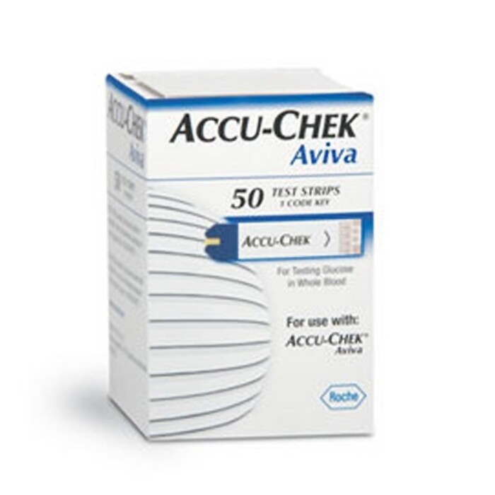 ACCU-CHECK Aviva Glucometer Test Strips