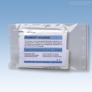 Aluplast vinger wondpleisters - 18 cm x 2 cm - 10 stuks - EL
