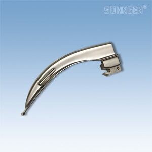 Laryngoscoop metaal, koud licht - McIntosh bladen - Maat 4