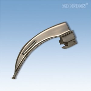 Laryngoscoop metaal, koud licht - McIntosh bladen - Maat 3