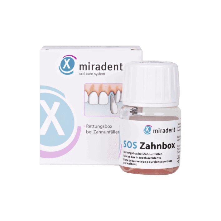 Miradent (Dentosafe) - oplossing voor het bewaren van tanden