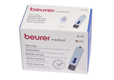 Teststroken Beurer GL 40 glucometer