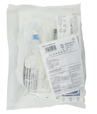 Blaassonde katheter set (met urinezak)