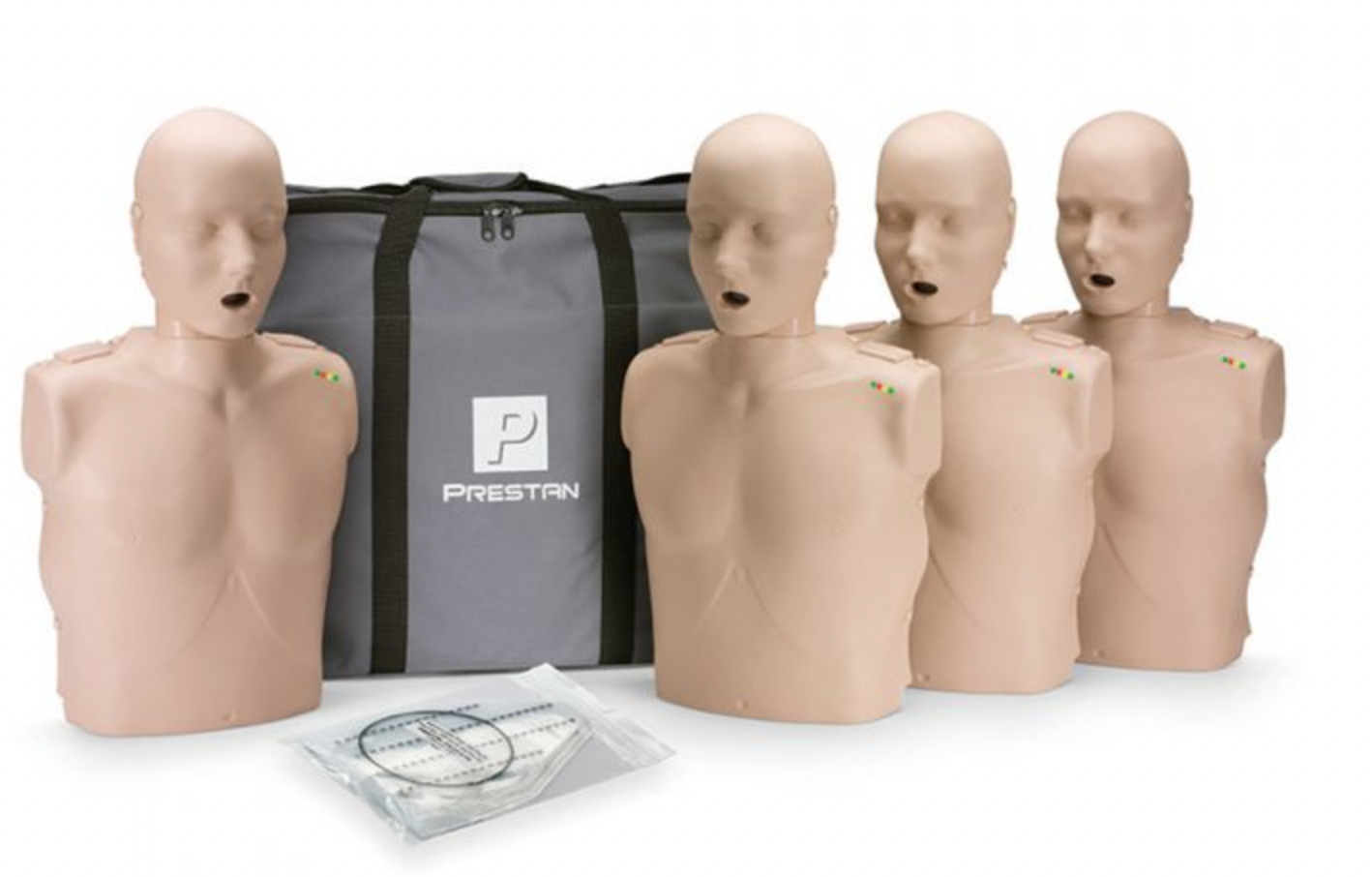 Set van 4 reanimatiepoppen volwassene