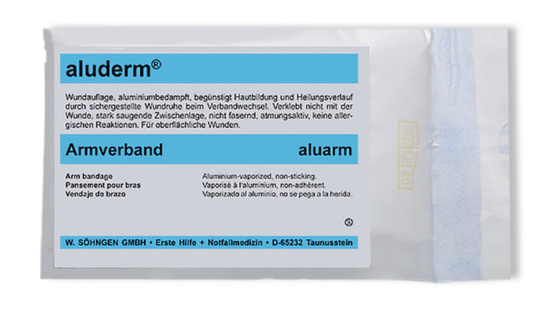 Aluderm verbanddoek arm 20 jaar steriel (Aluarm)