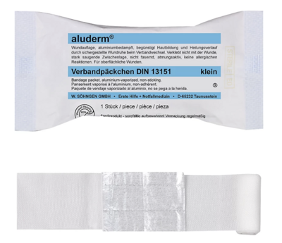 Aluderm verbandpakjes