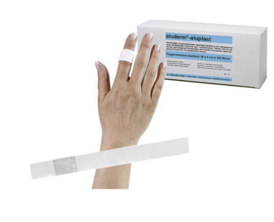 Aluplast vinger wondpleisters - 18 cm x 2 cm - 10 stuks - EL