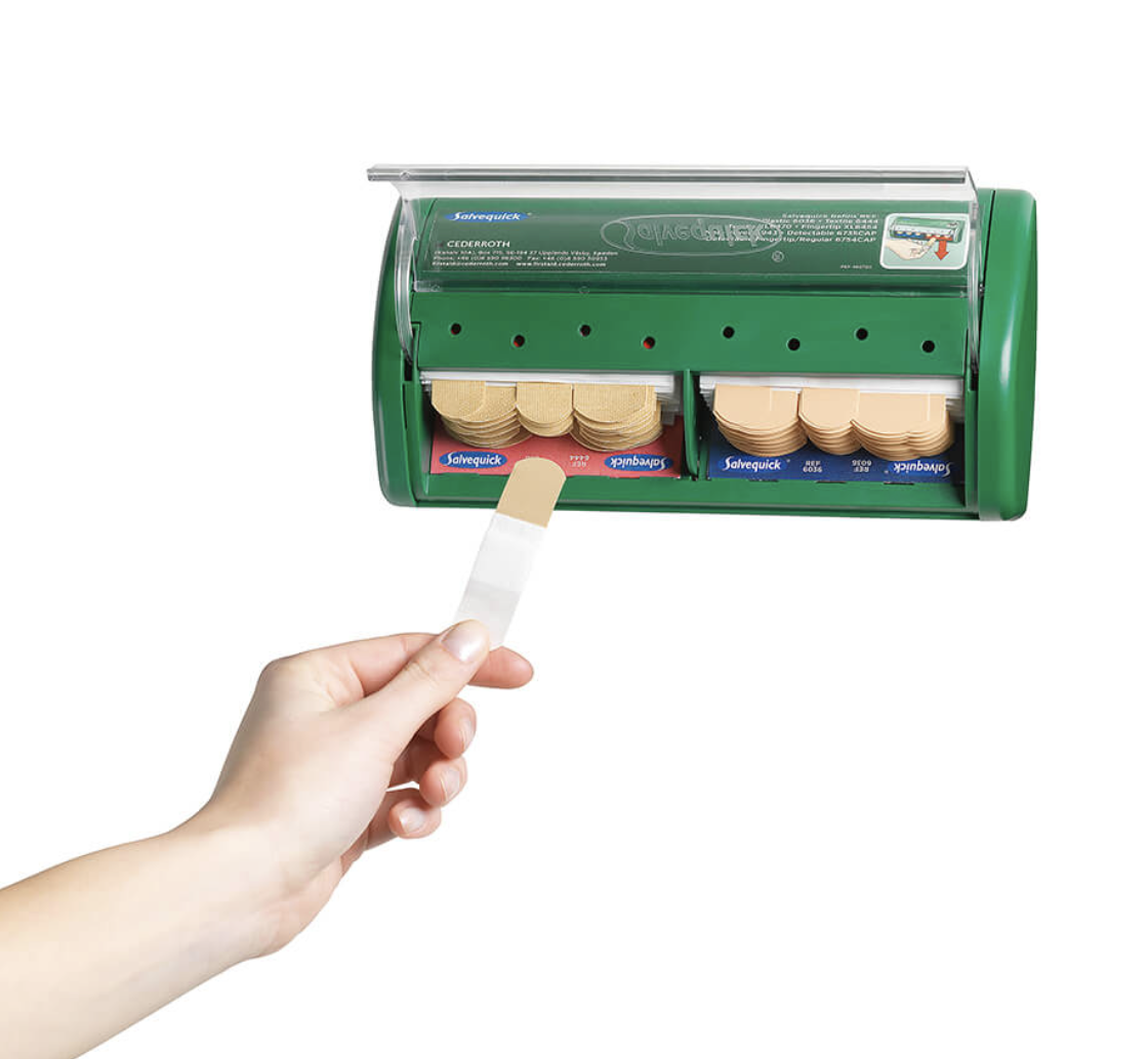 Salvequick wondpleister dispenser - leeg