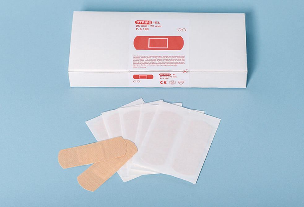 Pleister strips 7,2 cm x 2,5 cm
