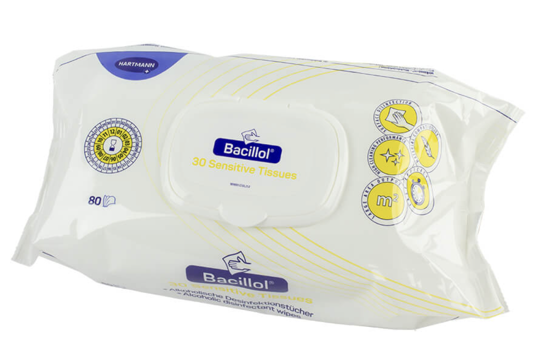 Bacillol 30 Sensitive Tissues in Flowpack