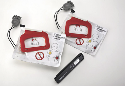 Defib pads voor LP CR Plus + batterijstick