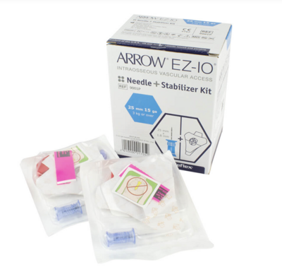 EZ-IO naaldkit voor Patienten vanaf 3 kg - 25 mm x 1,8 mm - doos van 5