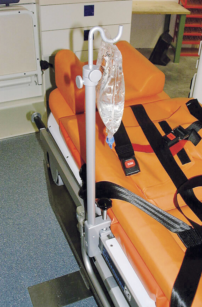 Infuusstand voor stretcher