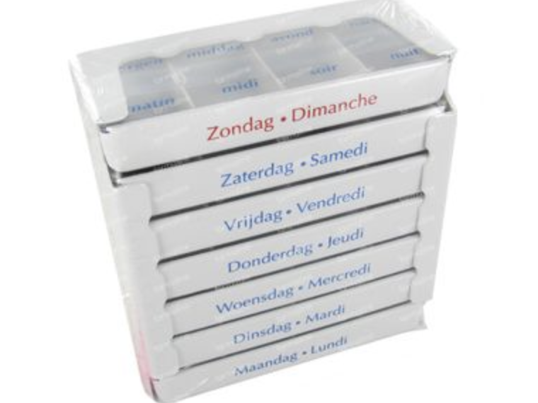 Medicatiedoosjes 7 dagen