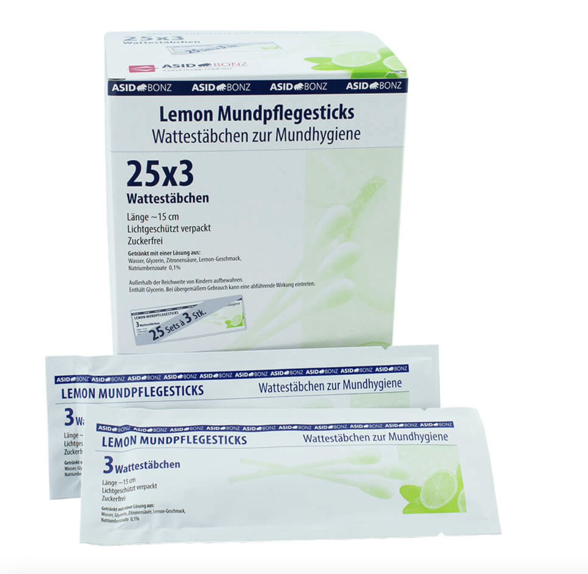 Lemon swabs - doos 75