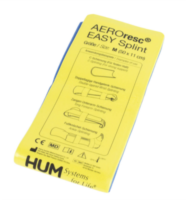 Alu spalk M - 11 x 50 cm - recht