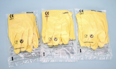 Industrie handschoenen Gr. 8 - 9 / L - (Paar)