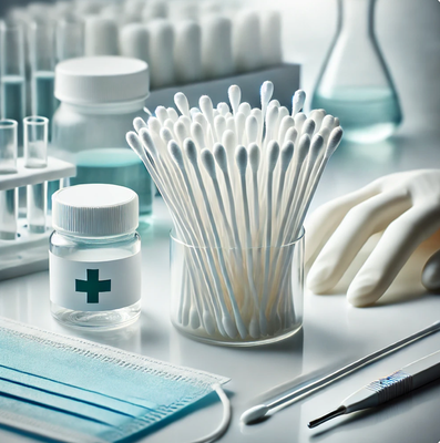 Katoenen swabs