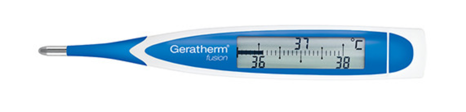 Koortsthermometer - digitaal meetbereik 28° - 42,9° c - 20 st