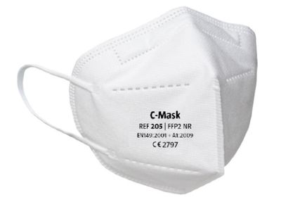 FFP2 beschermingsmasker, zonder ventiel - doos van 20 FFP2 beschermingsmasker, zonder ventiel - doos van 20