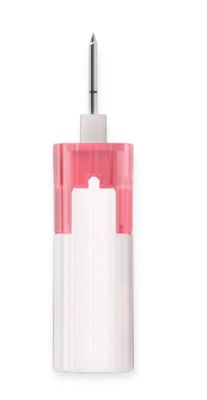 SAM IO  naald 15 mm - roos (inc. verlengleiding en naald fixatie) - doos van 5 stuks