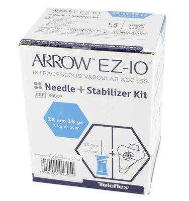 EZ-IO naaldkit voor Patienten vanaf 3 kg - 25 mm x 1,8 mm - doos van 5
