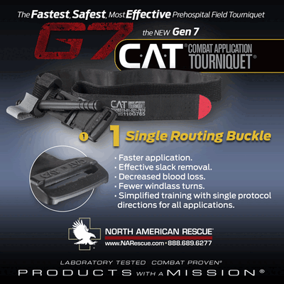 Combat Application Tourniquet (CAT) - Generation 7 (oranje)
