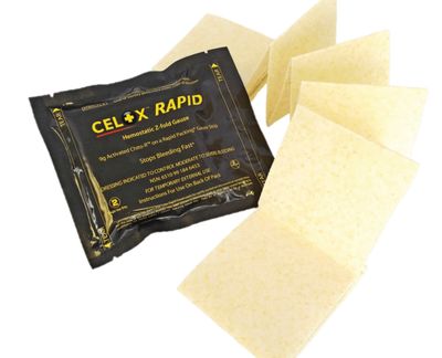 Celox Rapid Gauze z-folded