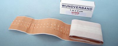 Wondsnelverband 1 m x 4 cm