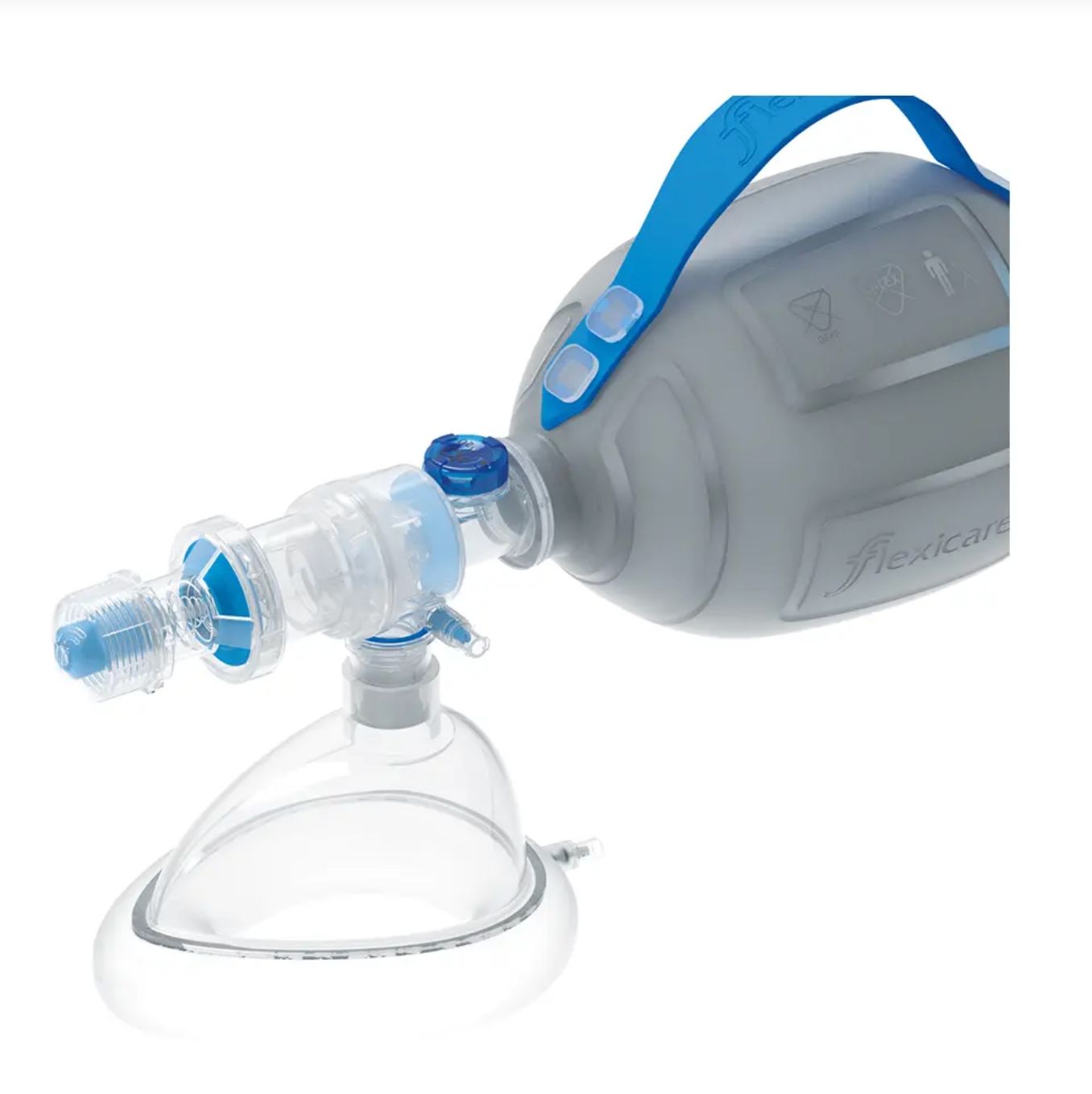Flexicare beademingsballon - volwassenen - met overdrukventiel Flexicare beademingsballon - volwassenen - met overdrukventiel