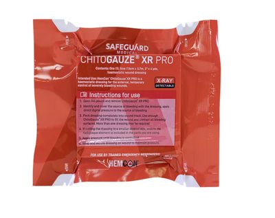 Chitogauze XR Pro - 7,5 cm x 3,70 m
